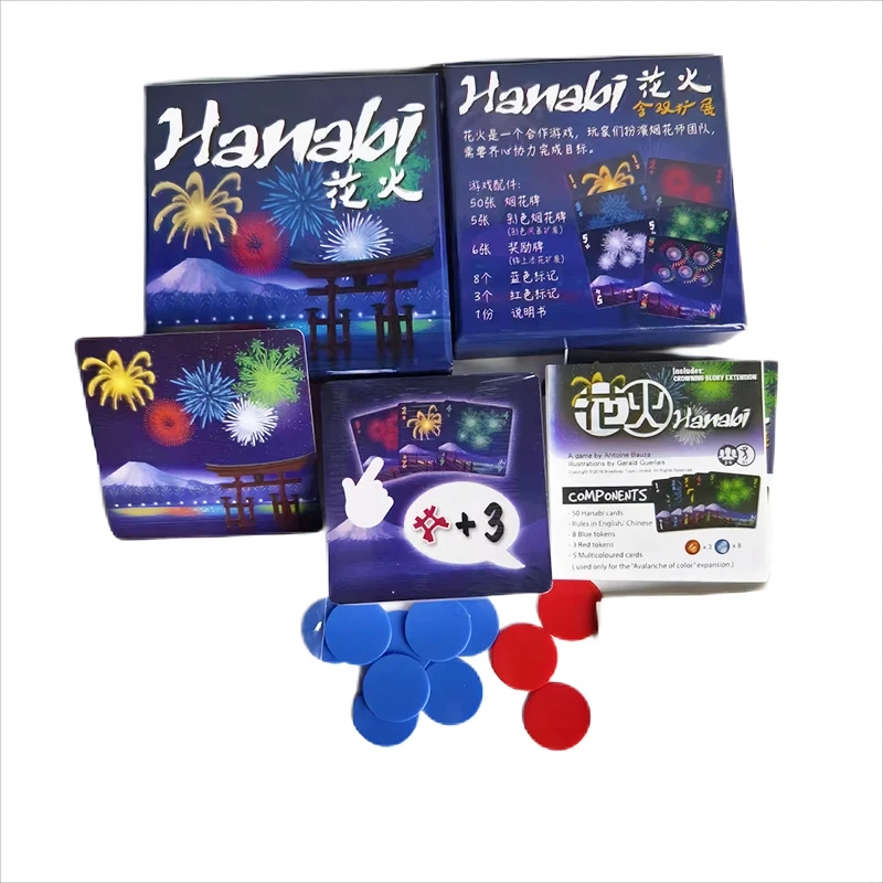 Hanabi Cooperative Card Game | - Board Game Coup review and price