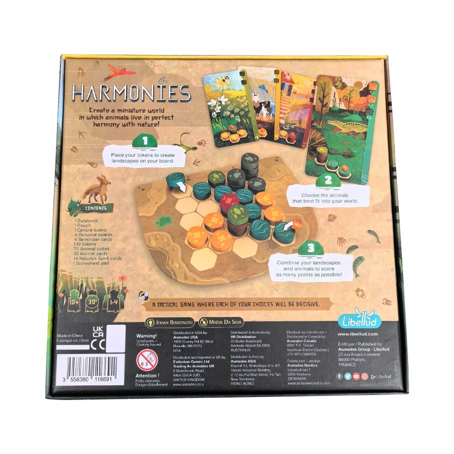 Harmonies - Board Games - Crea - Board Game Coup review and price